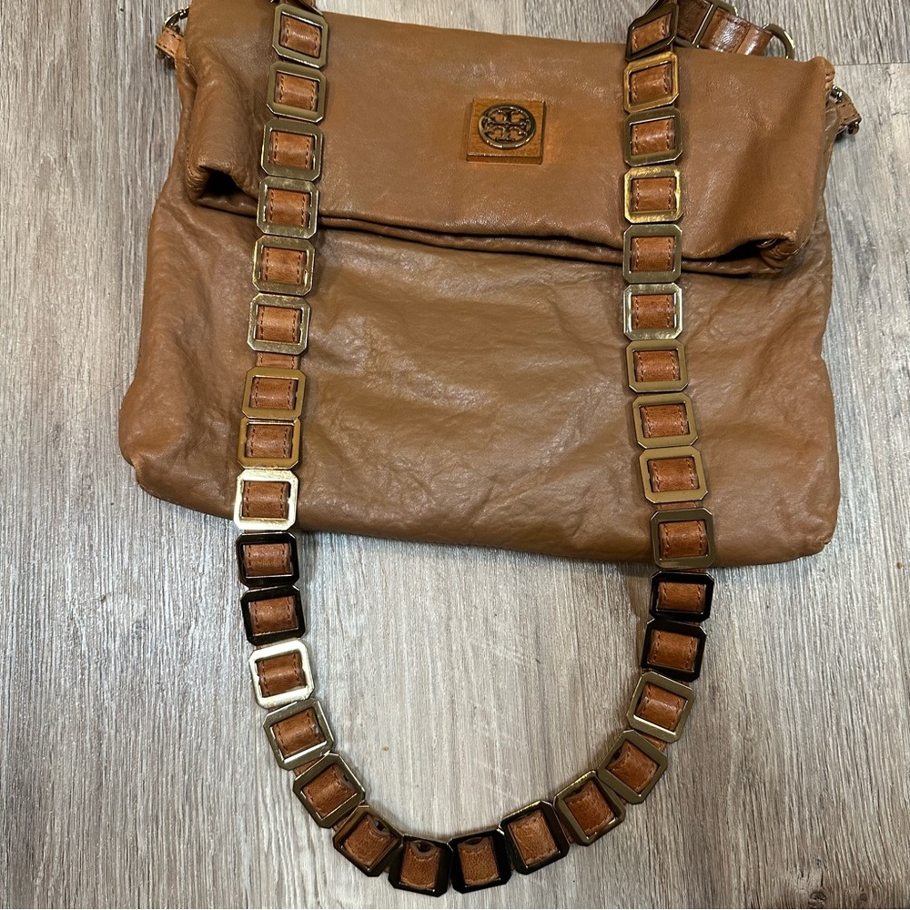 TORY BURCH Purse‎ Bag Louisa Leather Messenger Crossbody - Picture 3 of 9
